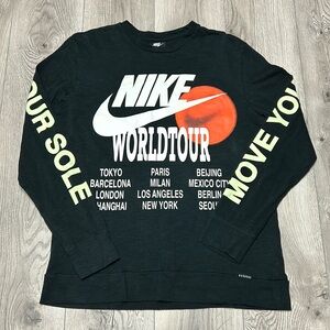 Nike World Tour “Move Your Sole” Long Sleeve Shirt